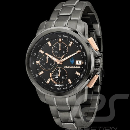 Montre Maserati Successo Solar Chronographe Date R8873645008