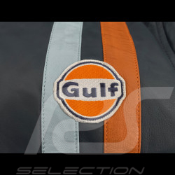 Gulf Lederjacke Roadmaster Marineblau GU252JAM05-100