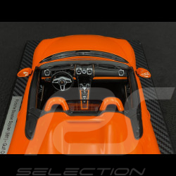 Porsche Boxster Spyder Type 981 Nemo 2016 RS Selection X Spark Gulforange 1/18 Spark 18RSF006