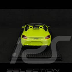 Porsche Boxster Spyder Type 981 Kiwi 2016 RS Selection X Spark Vert Lumière 1/18 Spark 18RSF007