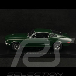 Ford Mustang GT Fastback 1968 Steve McQueen “Bullitt” Vert foncé 1/18 KK-Scale KKDC181395