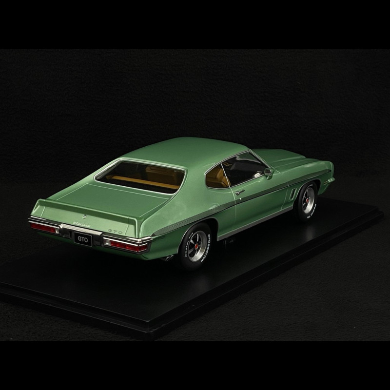 Pontiac Le Mans GTO 1972 Light Green Metallic 1/18 KK-Scale KKDC181355