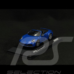 Porsche 911 Carrera T Cabriolet Type 992.2 2024 Bleu Lugano 1/43 Spark WAP0200260SCPE