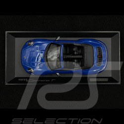 Porsche 911 Carrera T Cabriolet Type 992.2 2024 Bleu Lugano 1/43 Spark WAP0200260SCPE