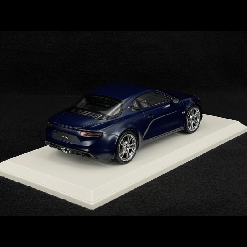 Alpine A110 S 2025 Bleu Tempête Matte - Maquette Voiture 1:18 Collection