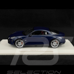 Alpine A110 S 2025 Bleu Tempête Mat 1/18 Norev 185444