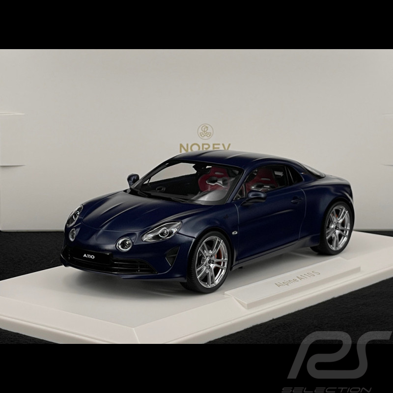 Alpine A110 S 2025 Matte Storm Blue 1/18 Norev 185444