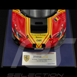 Ferrari 296 GT3 n° 51 2nd 24h Spa 2024 1/18 LookSmart LS18RC188