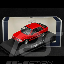 Peugeot 309 GTI 1987 Vallelunga Red PTS Deco 1/43 Norev 473911