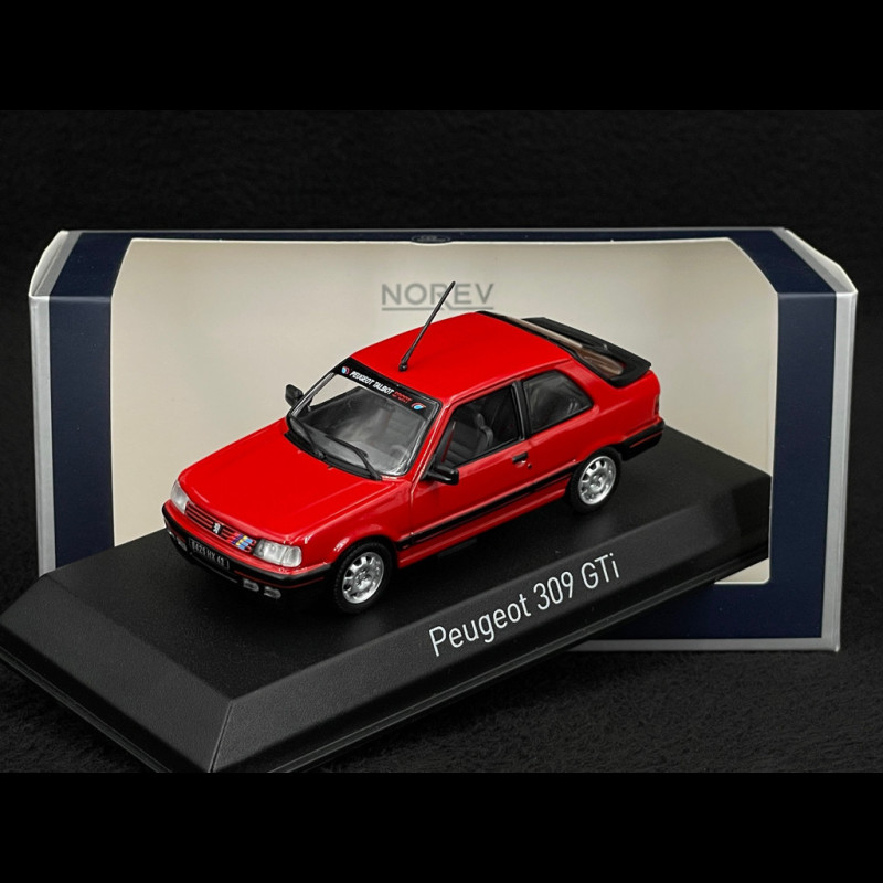 ノレブ 1/43 プジョー 309 GTi 1987 タルボ デカール シルバー ノレブ 1/43 プジョー 309 GTi 1987 フューチュラグレーPTS