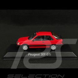 Peugeot 309 GTI 1987 Rouge Vallelunga déco PTS 1/43 Norev 473911