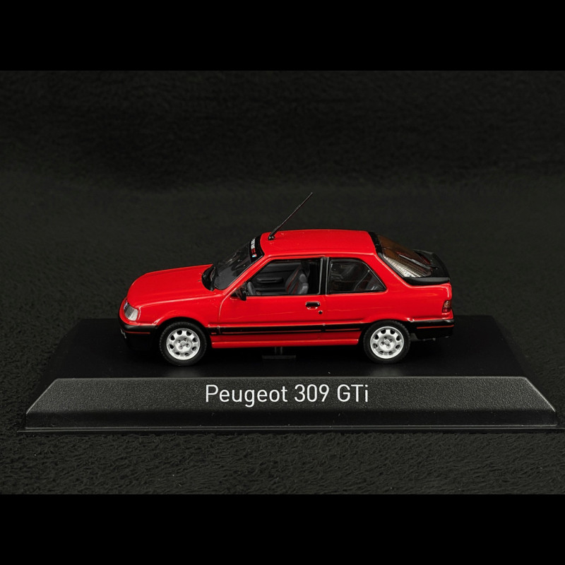Peugeot 309 GTI 1987 Vallelunga Red PTS Deco 1/43 Norev 473911