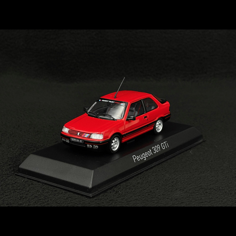 Norev 1/18 Coche Miniatura Peugeot 309 1/18 Norev GTi Metalico Gris 1987 - Coches-miniaturas.es Citroen Saxo Miniatura