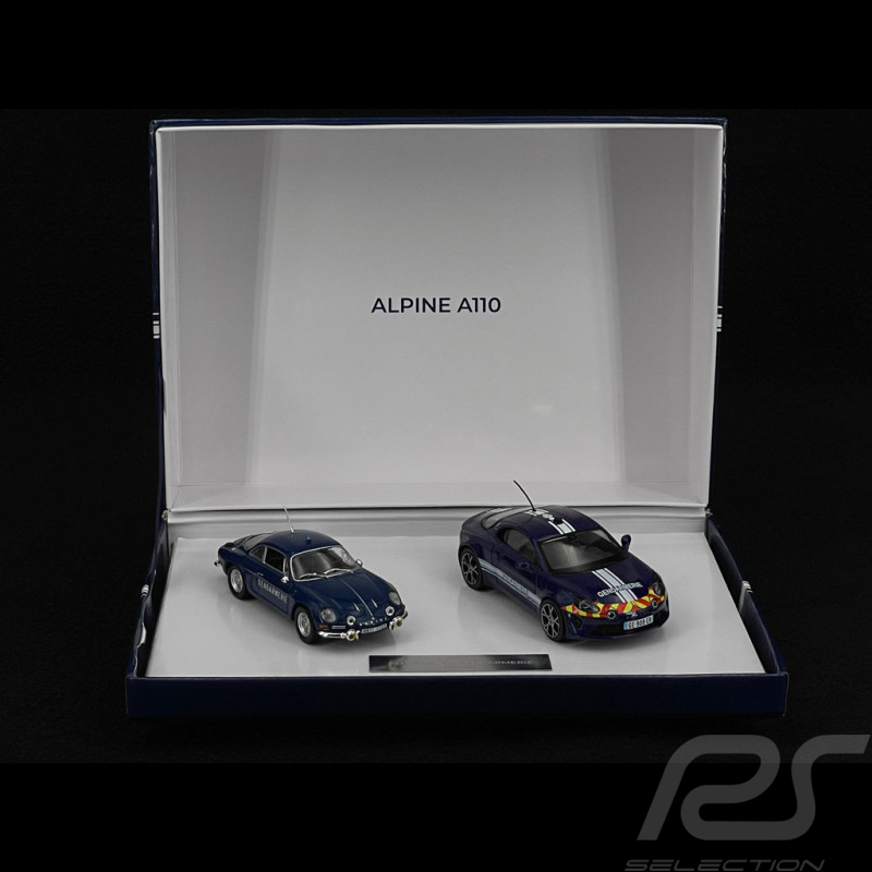 Alpine A110 Gendarmerie Set 1970 & 2022 1/43 Norev 517880