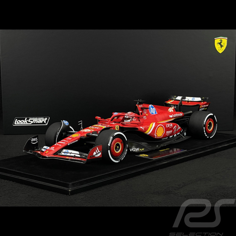 Charles Leclerc Ferrari SF-24 n° 16 Vainqueur GP Monaco F1 2024 1/18 LookSmart LS18F1063