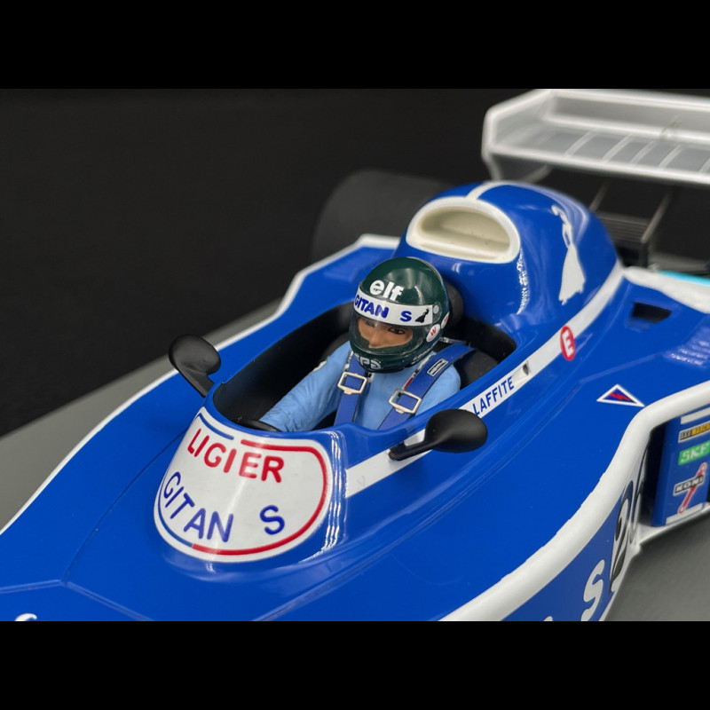 Jacques Laffite Ligier JS5 n° 26 3rd Belgian GP F1 1976 1/18 Spark