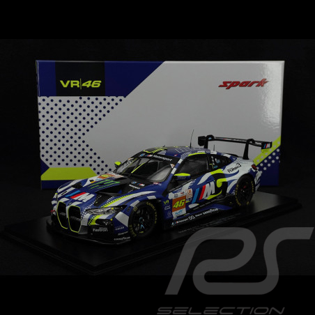 Valentino Rossi BMW M4 GT3 n° 46 24h Le mans 2024 1/18 Spark 18S669