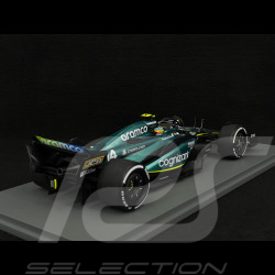 Fernando Alonso Aston Martin AMR23 n° 14 2ème GP Canada F1 2023 1/18 Spark 18S956
