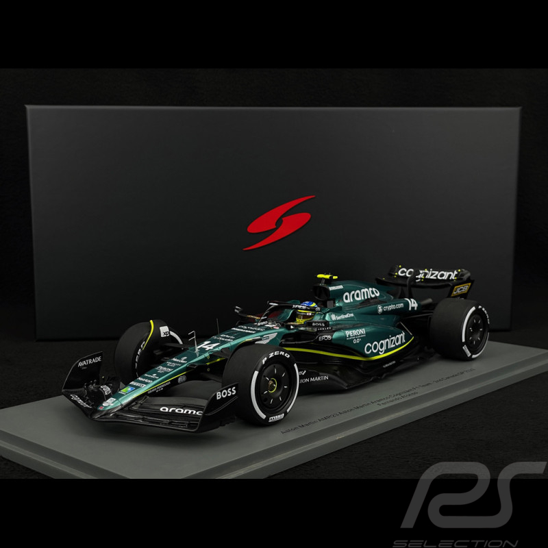 Fernando Alonso Aston Martin AMR23 n° 14 2nd Canadian GP F1 2023 1/18 Spark 18S956