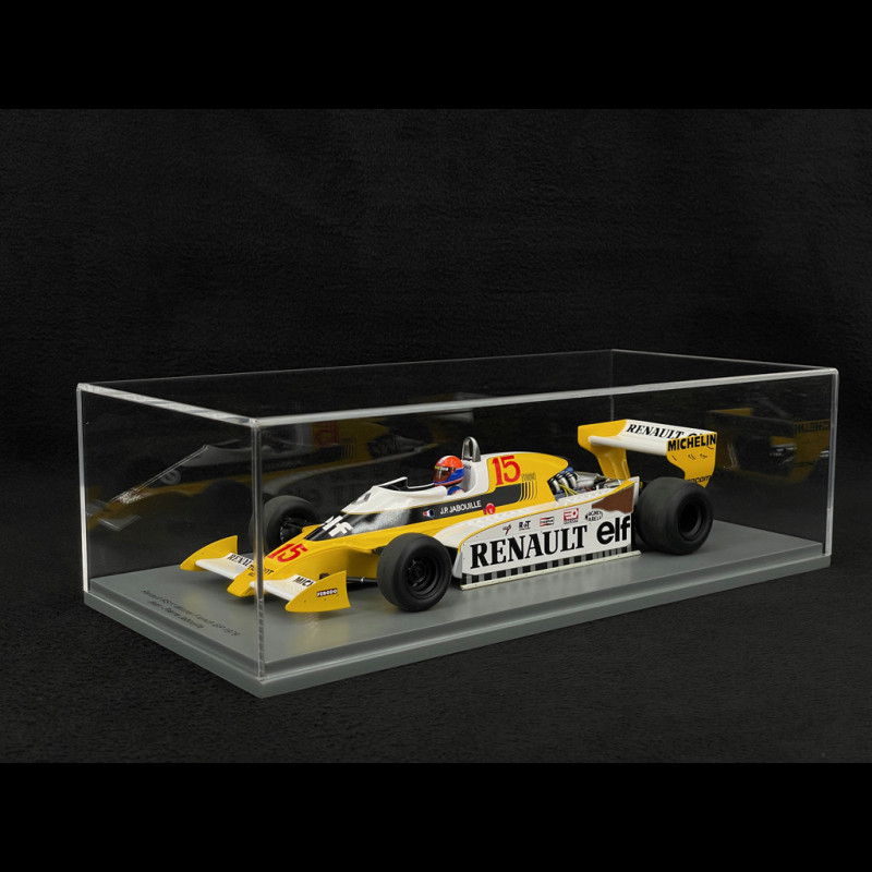 Jean-Pierre Jabouille Renault RS11 n° 15 Winner French GP F1 1979