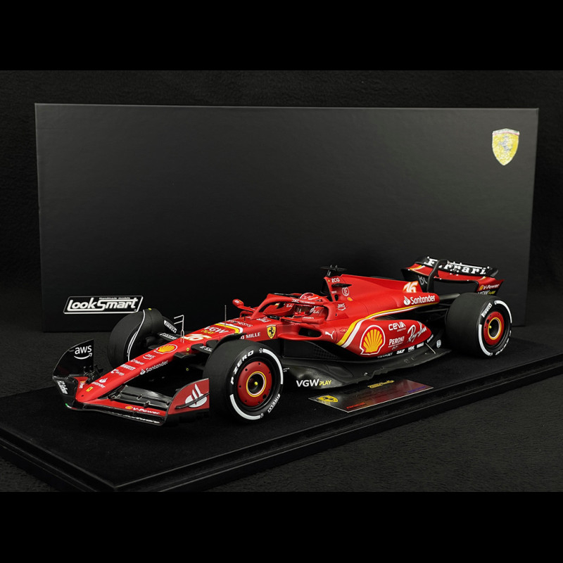 Charles Leclerc Ferrari SF-24 n° 16 2nd Australian GP F1 2024 1/18