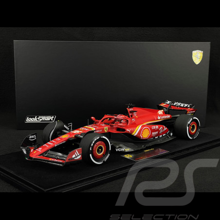 Charles Leclerc Ferrari SF-24 n° 16 2nd Australian GP F1 2024 1/18 LookSmart LS18F1060