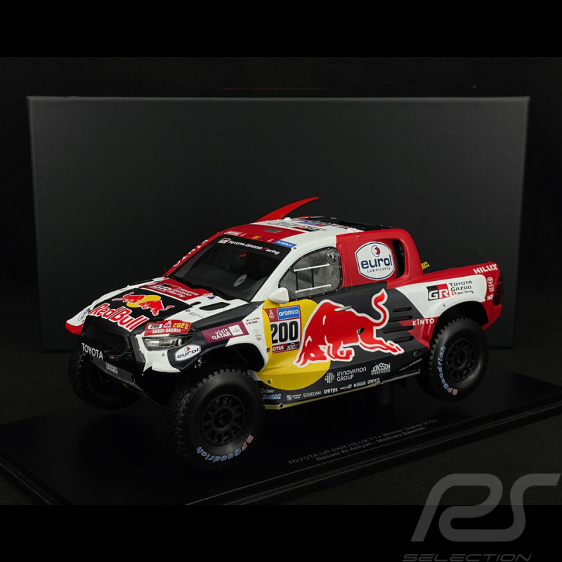 Toyota GT DKR Hilux T1 n° 200 Vainqueur Dakar 2023 1/18 Spark 18S317