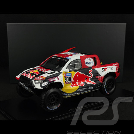 Toyota GT DKR Hilux T1 n° 200 Vainqueur Dakar 2023 1/18 Spark 18S317