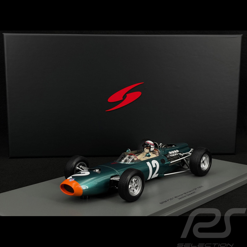 Jackie Stewart BRM P261 n° 12 Sieger GP Monaco F1 1966 1/18 Spark 18S715