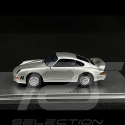 Porsche 911 Carrera 3.2 E19 1984 silber grau 1/43 Kess KE43024020