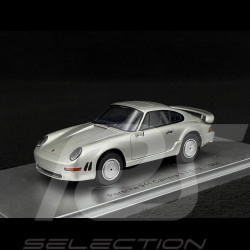 Porsche 911 Carrera 3.2 E19 1984 gris argenté 1/43 Kess KE43024020
