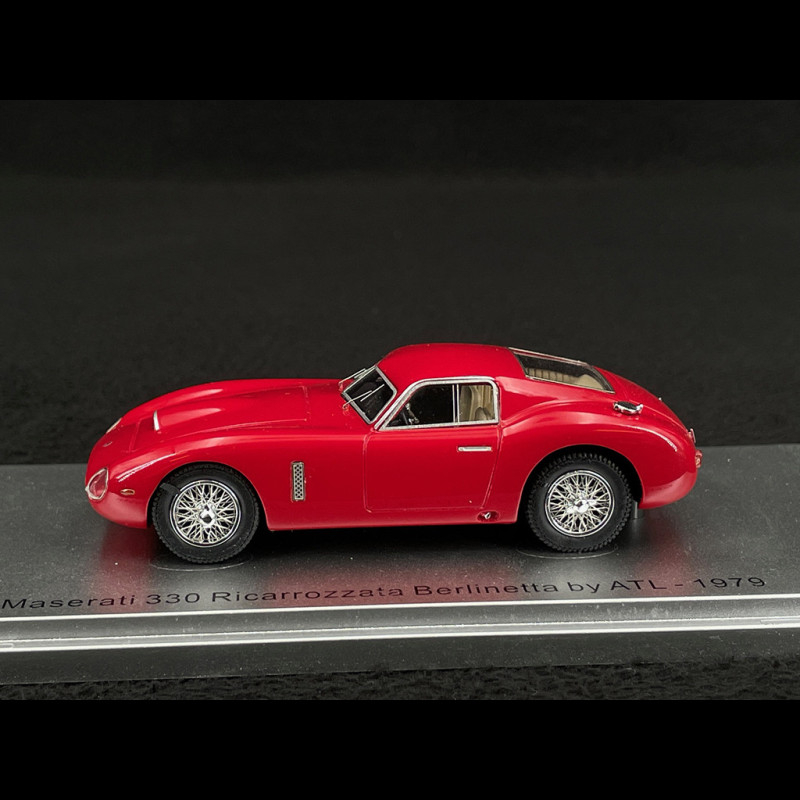 Maserati 330 Ricarrozzata Berlinetta by Atl 1979 Red 1/43 Kess