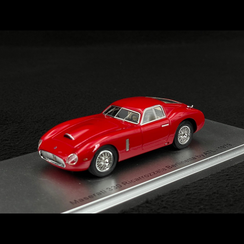 Maserati 330 Ricarrozzata Berlinetta by Atl 1979 Red 1/43 Kess