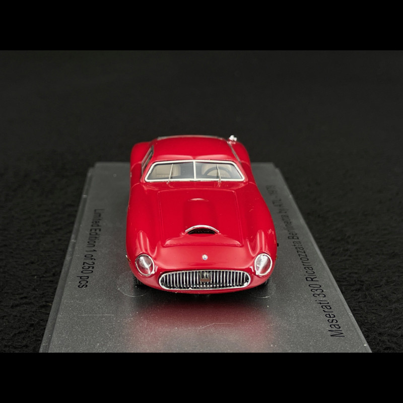 Maserati 330 Ricarrozzata Berlinetta by Atl 1979 Rouge 1/43 Kess