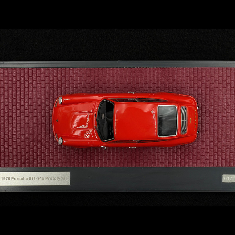 Modèle réduit Porsche 911 - 916 Prototype 1970 - Rouge 1/43 | Matrix