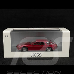 Porsche 928 Sedan 4 doors 1986 metallic red 1/43 Kess KE43024010