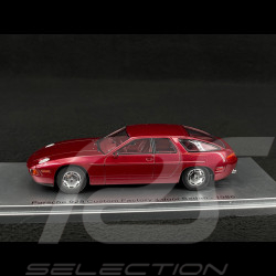 Porsche 928 Sedan 4 türen 1986 metallic rot 1/43 Kess KE43024010