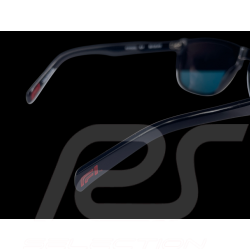 Formel 1 Sonnenbrille Schwarz-orangefarbene polarisierte Gläser F1TRS001