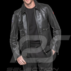 Veste Cuir Steve McQueen Craig 2 Noir 27941-1504 - homme