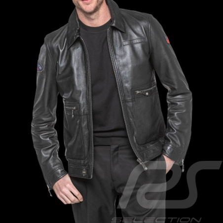 Steve McQueen Leather Jacket Craig 2 Black 27941-1504 - men