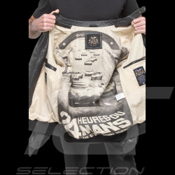 24h le Mans Lederjacke Pierre Schwarz 27928-1504 - herren