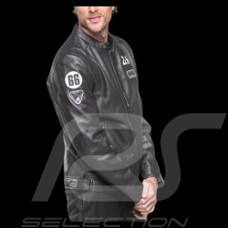 24h le Mans Leather Jacket Sten Black 27930-1504 - men