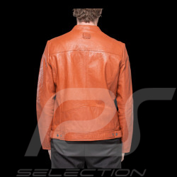 Veste Cuir 24h le Mans Sten Rouille 27930-9920 - homme