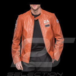 24h le Mans Leather Jacket Sten Rusty 27930-9920 - men