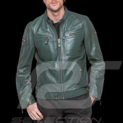 Steve McQueen Leather Jacket Dennis 3 Pine Green 27942-3084 - men