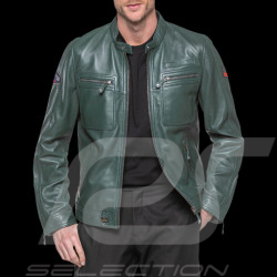 Steve McQueen Lederjacke Dennis 3 Pine Grün 27942-3084 - herren
