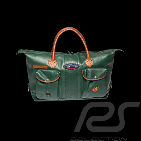 Steve McQueen Leather Travel Bag Duke 2 48h Pine Green 27948-1504