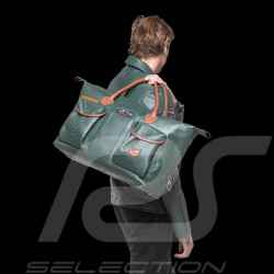 Steve McQueen Leather Travel Bag Duke 2 48h Pine Green 27948-1504