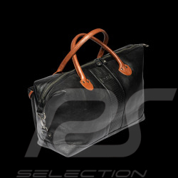 Steve McQueen Leather Travel Bag Duke 2 48h Black 27948-1504