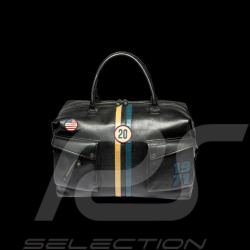 Sac de Voyage Steve McQueen en Cuir Dean 7 72h Noir 27950-1504